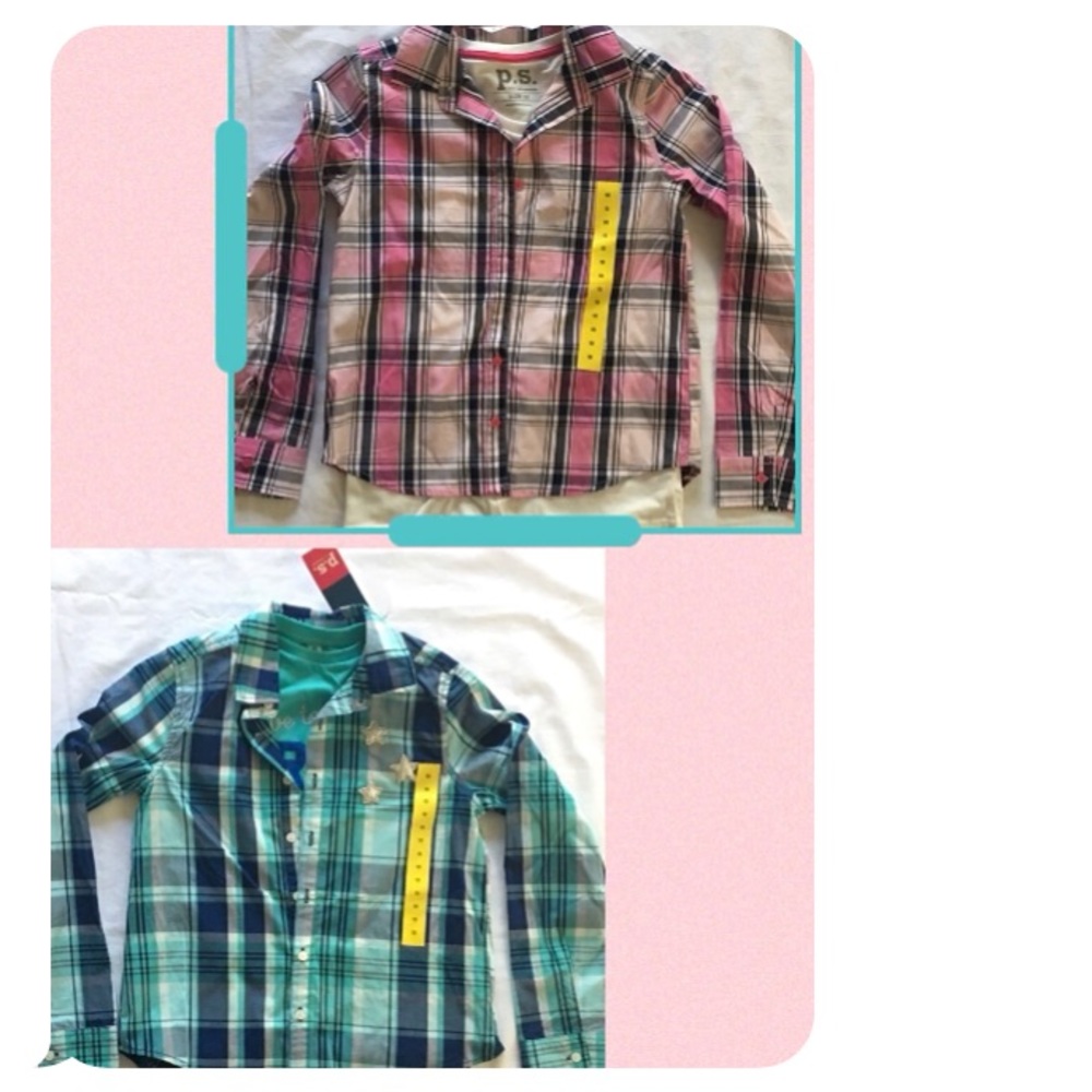 Four shirts for one low price; girls size 10.